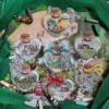BXT028 Decoration Home Decor Homfun Craft Christmas Cross Stich Set Counted DIY Cross Stitch Kits Fridge Refridgerator Magnets