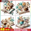 HOMFUN AB Art 5D Diy Diamond Painting 